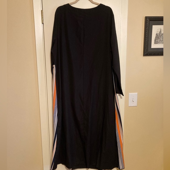 Plus colorful striped smock dress - Picture 3 of 5